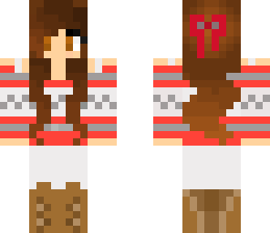 red sweater girl