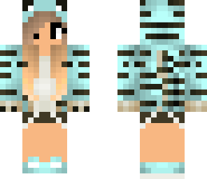 blue tiger girl