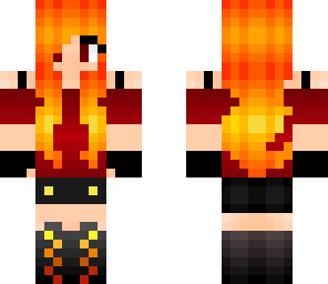flame girl