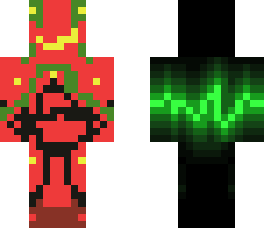 red hot lava