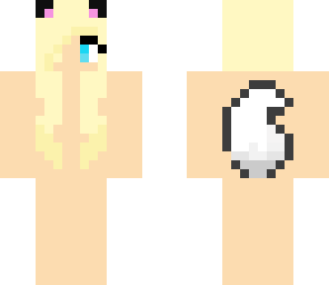 blonde wolf girl base