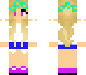 neon awesome girl