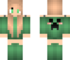 kawaii creeper girl