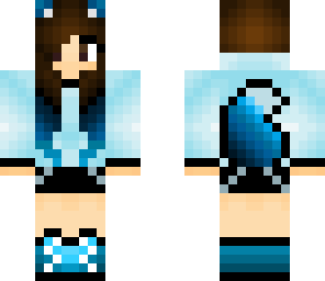 blue wolf girl