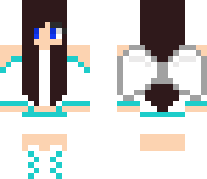 brunette angel girl