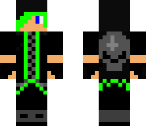 green skull boy
