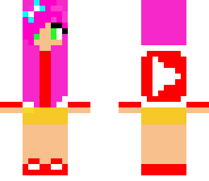 pink hair girl