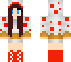 red cake girl