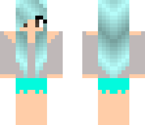 water fall girl