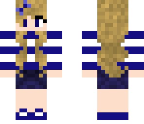 blue girl