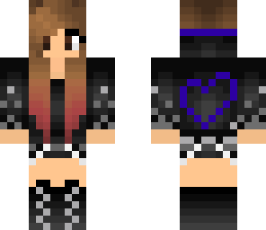 cute heart girl