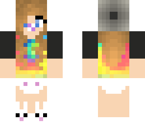 tie dye baby girl