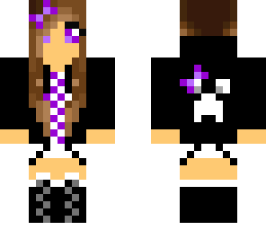 purple creeper girl
