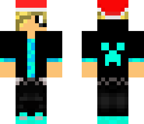 blonde gamer with santa hat