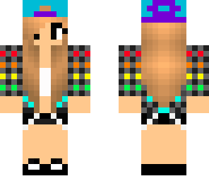 edited plad girl