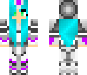 space robot girl