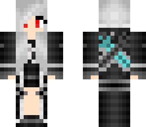 white haired vampire