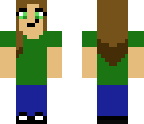random girl with glasses
