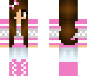 pink sweater girl