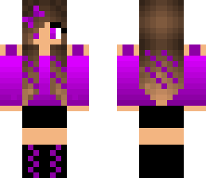 cute purple girl 2
