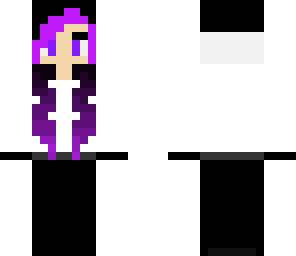 purple scene girl