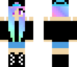 chica neon editada