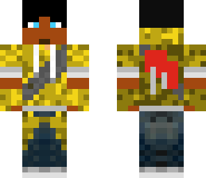 thegoldengrifer hood down black skin version