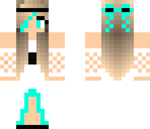 blue highlighted bride