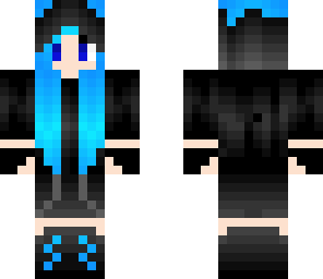 blue assassin girl