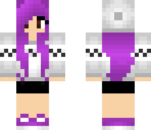 purple girl skin