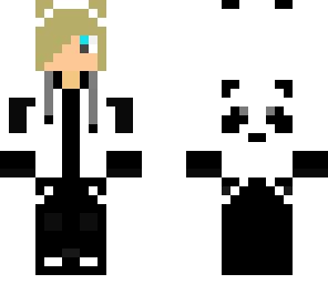 blonde emo panda boy