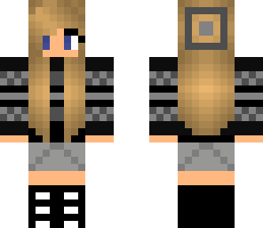 goth winter sweater girl