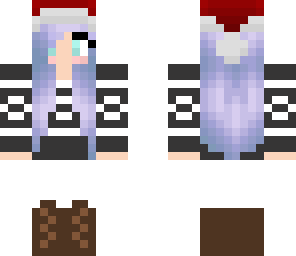 santa hat version of my skin