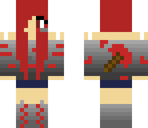cute redstone girl