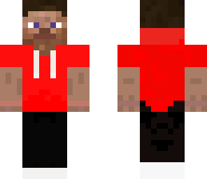 red hoodie steve edit