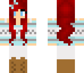 winter red head
