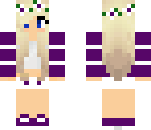 flower girl purple