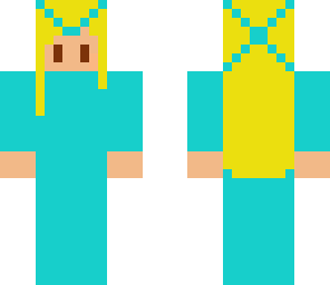 turquoise girl