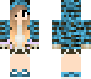 cute aqua girl