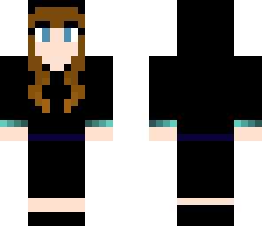 dark mage girl person