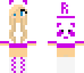 pink panda girl
