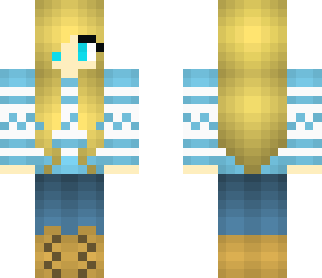 simple winter girl