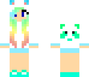 cute panda girl