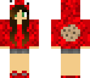 cookie girl -red