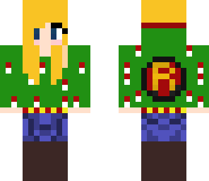 robin christmas skin