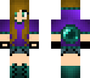 ender pearl girl shaded