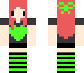 chibi goth girl