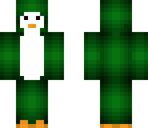 green penguin