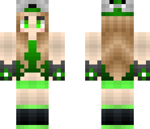 green girl