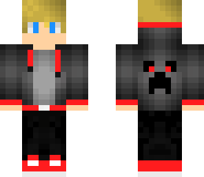 red creeper hoodie